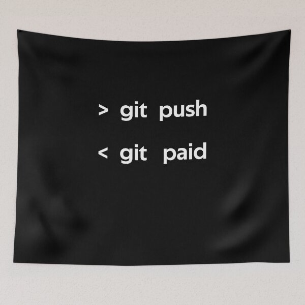 Item preview, Git Push Git Paid designed and sold by rachidhaz.