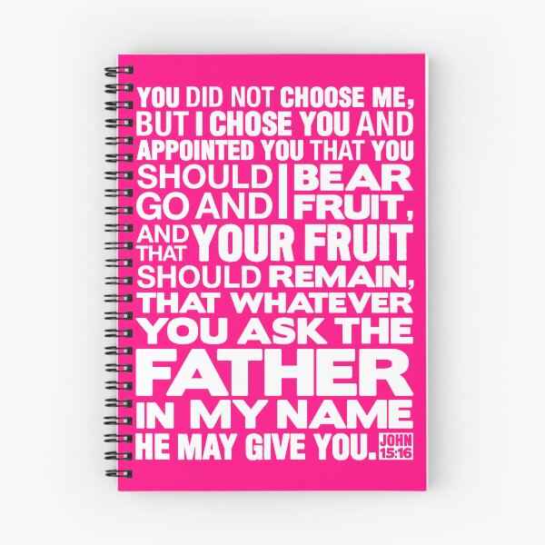 Item preview, John 15:16 Ask The Father In My Name designed and sold by plushism.