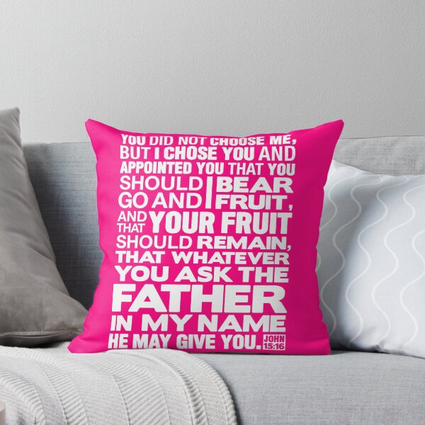 Item preview, John 15:16 Ask The Father In My Name designed and sold by plushism.