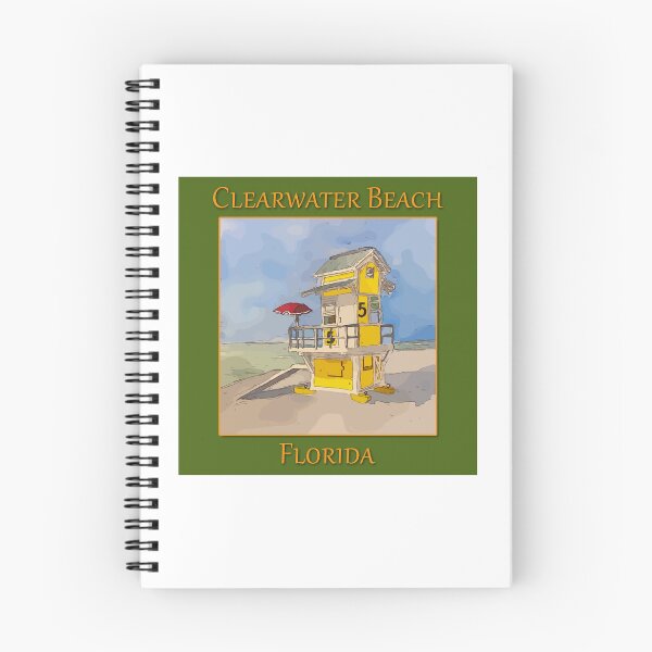 Item preview, Cute Lifequard tower in Clearwater Beach Florida - WelshDesigns designed and sold by welshdesigns.