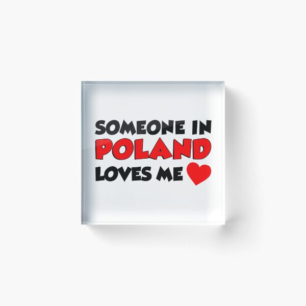 Item preview, Someone In Poland Loves Me Hearts designed and sold by jaycartoonist.