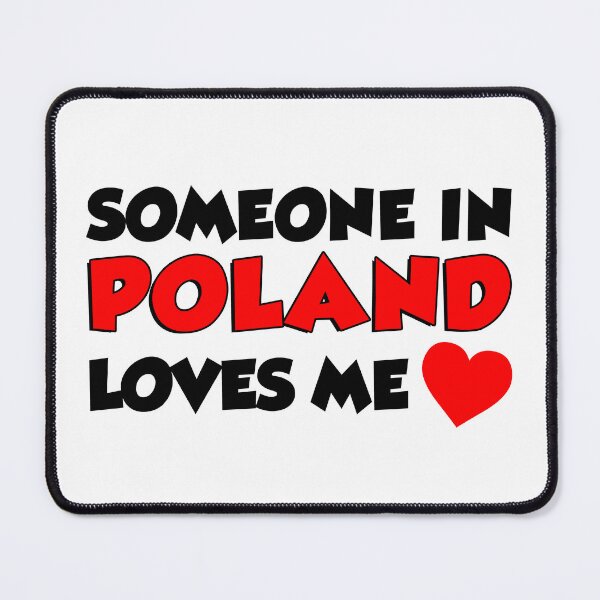 Item preview, Someone In Poland Loves Me Hearts designed and sold by jaycartoonist.