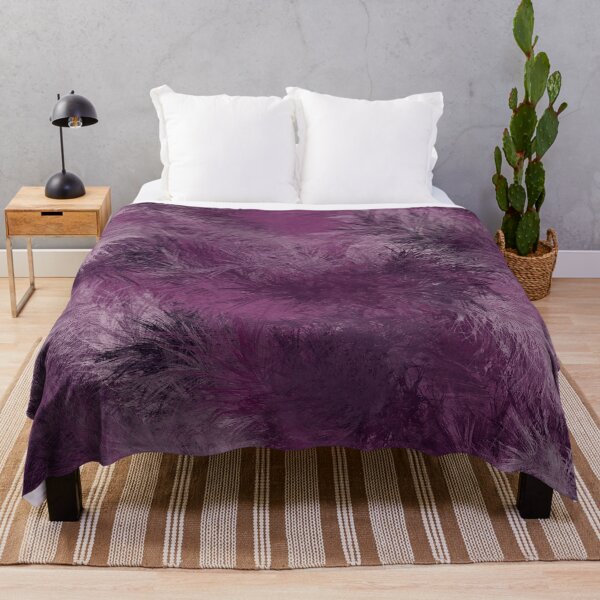 Item preview, Amethyst Purple Fuzz Faux Feathers designed and sold by FishHuntLife.