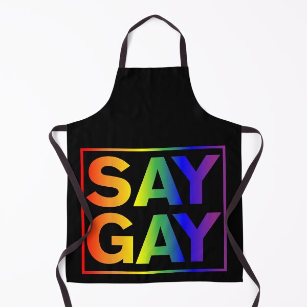 Item preview, SAY GAY - Rainbow Square designed and sold by NickiPost.