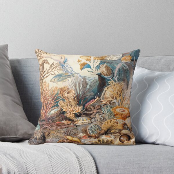 Item preview, Ocean Life: James M. Sommerville - Painting Artwork Enhanced For Brighter Colors designed and sold by MonochromaKey.
