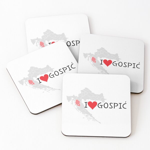 Item preview, "I Love Gospić" designed and sold by MC Art Studio.