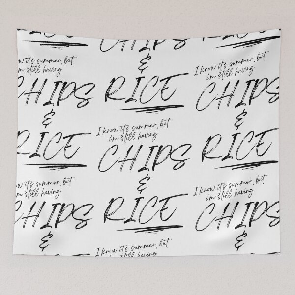 Item preview, I know its summer but i'm still having Chips and Rice designed and sold by 133DandC.