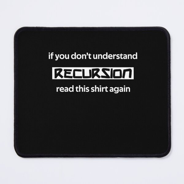 Item preview, Programmer Recursion Definition designed and sold by rachidhaz.