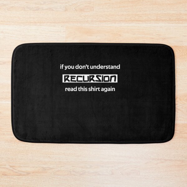 Item preview, Programmer Recursion Definition designed and sold by rachidhaz.