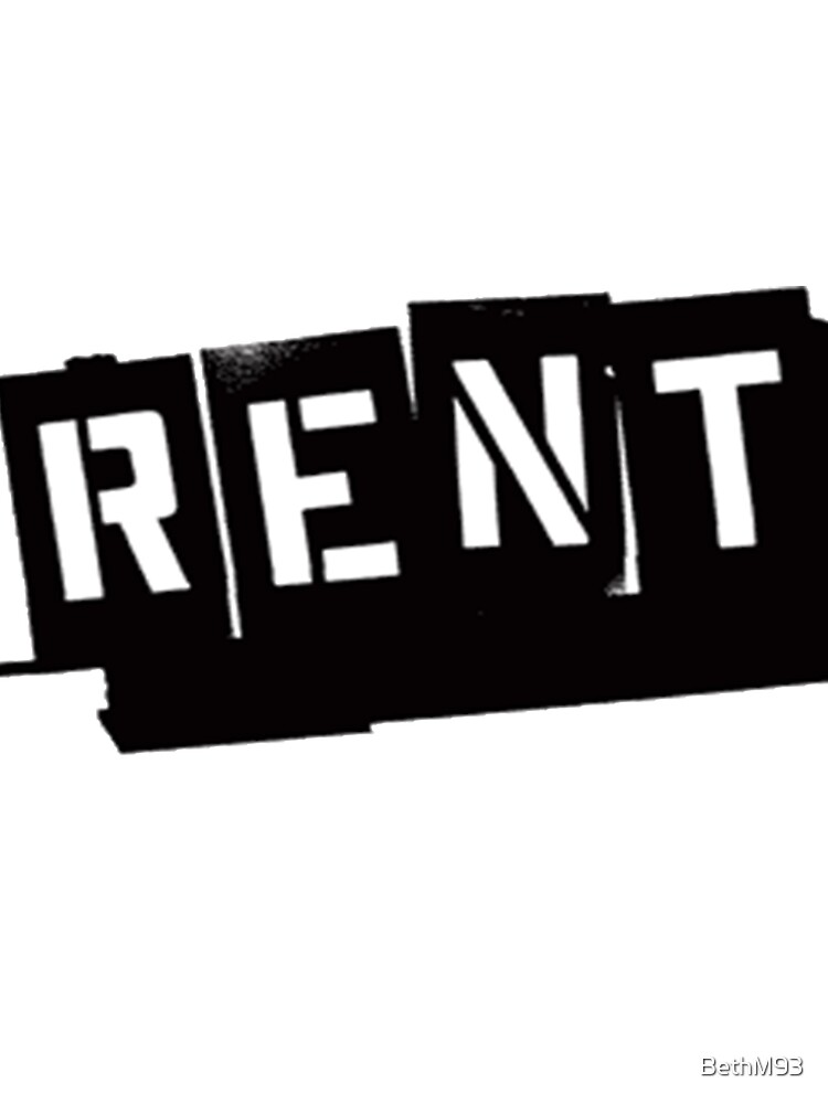 "Rent Musical Logo Duvet" T-shirt by BethM93 | Redbubble