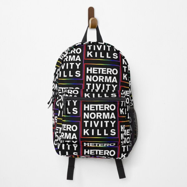 Item preview, Heteronormativity Kills - Rainbow Square designed and sold by NickiPost.