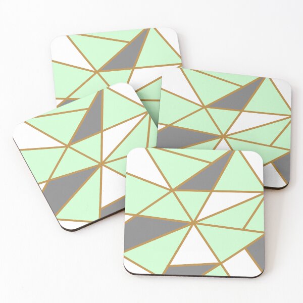 Item preview, Mint green geometric designed and sold by Lauren-dx14.