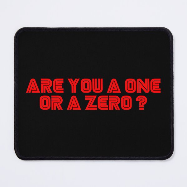 Item preview, Are you a one or a zero? Classic Mr Robot! designed and sold by SwnCreations.