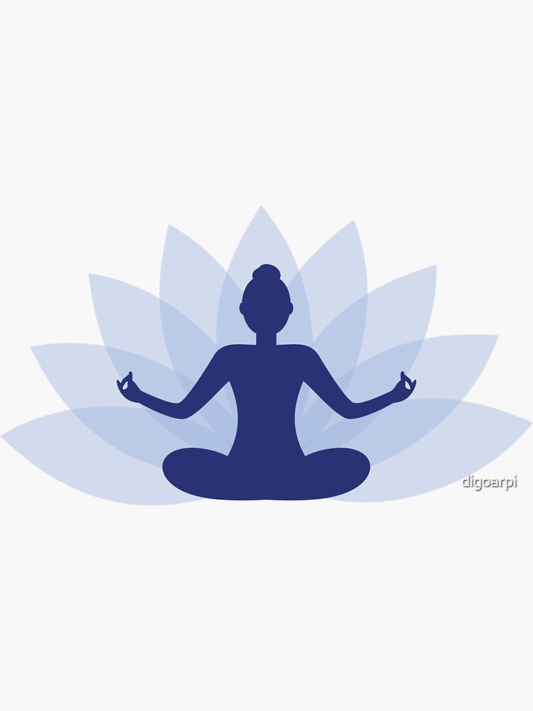 Yoga symbol | Sticker