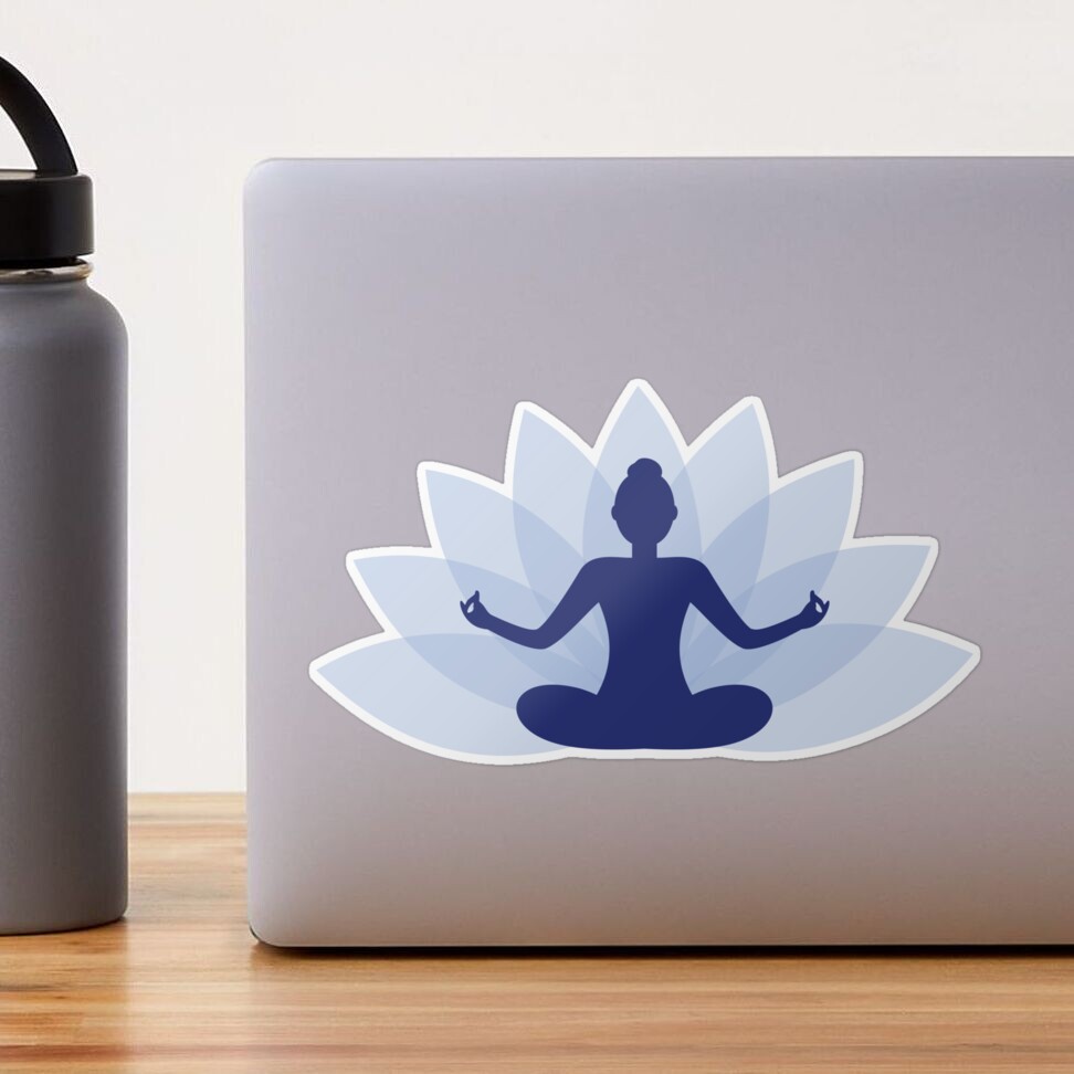 Sticker Yoga symbol 