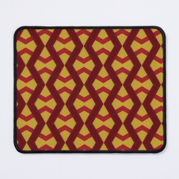 Item preview, Red And Yellow Crisscross Pattern designed and sold by MclaughlinGifts.