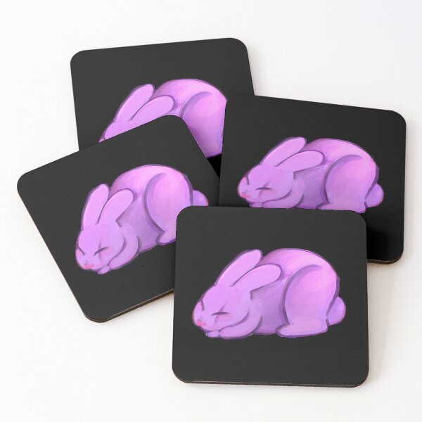 Item preview, purple bunny designed and sold by lemonvart.