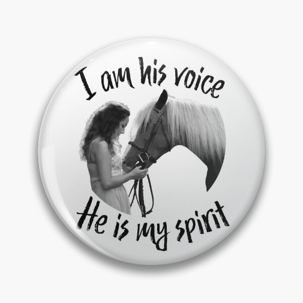 Item preview, Horse lovers I am his voice he is my spirit design designed and sold by Ideallity.