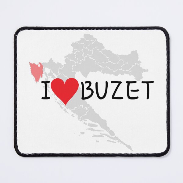 Item preview, "I Love Buzet" designed and sold by MC Art Studio.