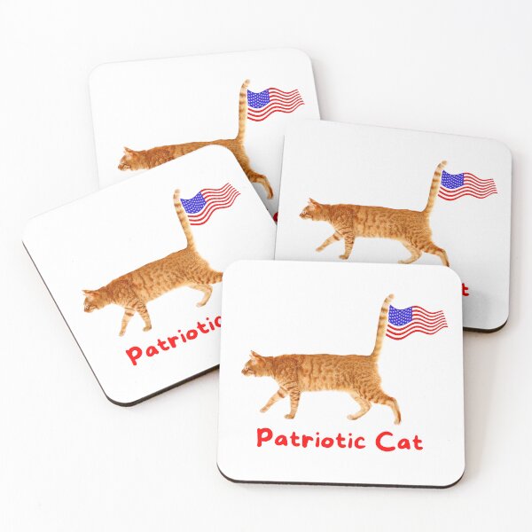 Item preview, Patriotic Cat designed and sold by artistoutfitter.