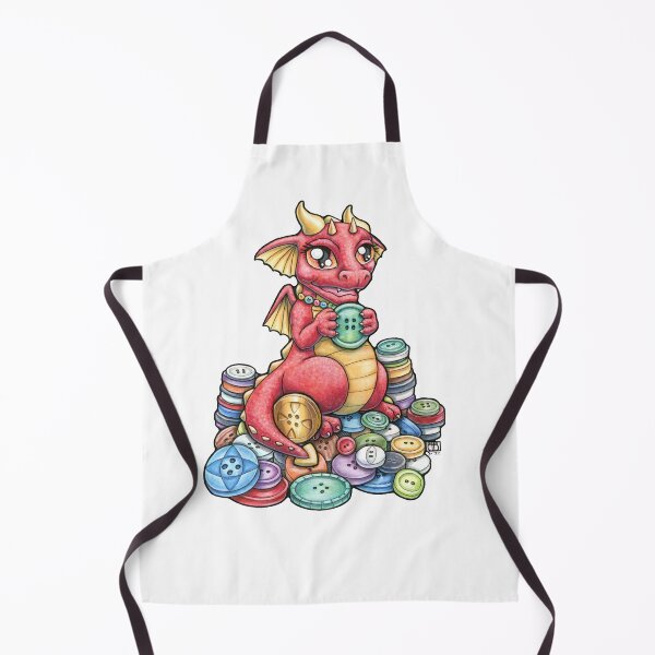 Item preview, Button Hoard Dragon by Bobbie Berendson designed and sold by Metallic Visions.