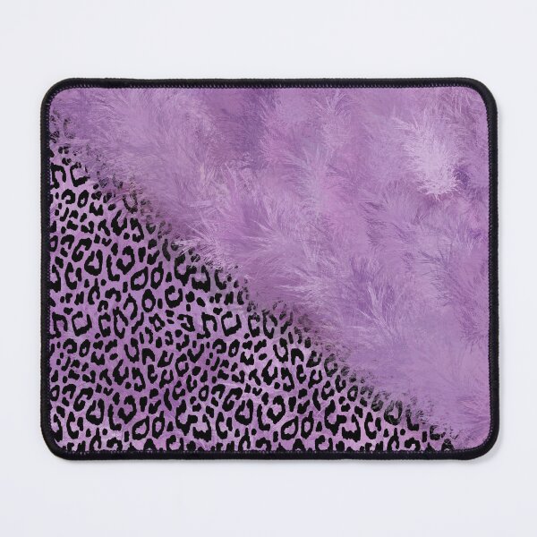 Item preview, Leopard Print in Purple Feathers designed and sold by FishHuntLife.
