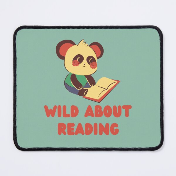 Item preview, Wild About Reading designed and sold by MoaaStore.