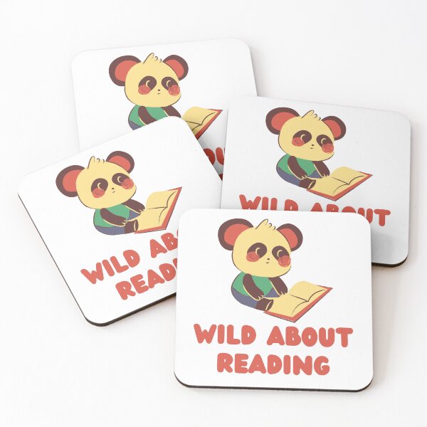 Item preview, Wild About Reading designed and sold by MoaaStore.
