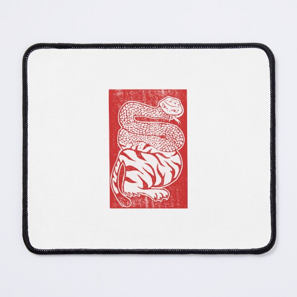 Item preview, Chimera Tiger Snake- Red&White designed and sold by artbymghalla.