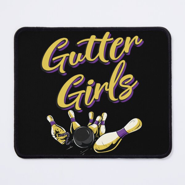 Item preview, Gutter Girls Funny Womens Bowling Team Name Relaxed Fit T-Shirt designed and sold by rosebell76.