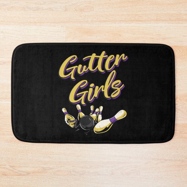Item preview, Gutter Girls Funny Womens Bowling Team Name Relaxed Fit T-Shirt designed and sold by rosebell76.