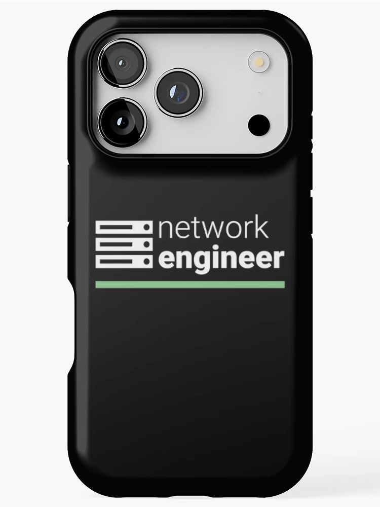 Thumbnail 1 of 4, iPhone Case, Network Engineer designed and sold by Code Wear.