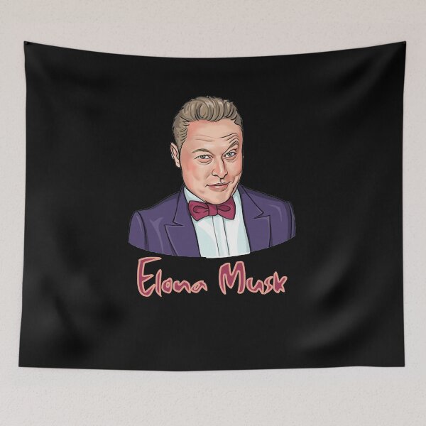 Item preview, Elona Musk Meme designed and sold by si3iy.