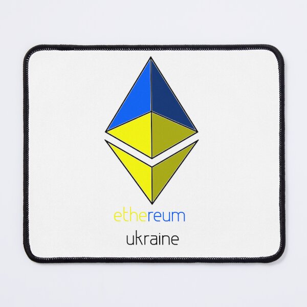 Item preview, Ethereum logo (Ukraine) designed and sold by Windsart.