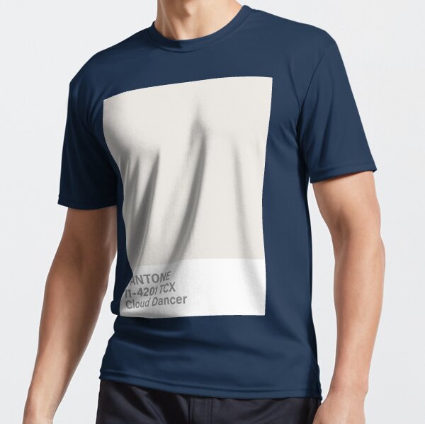 pantone 11-4201 TCX Cloud Dancer Active T-Shirt for Sale by princessmi-com