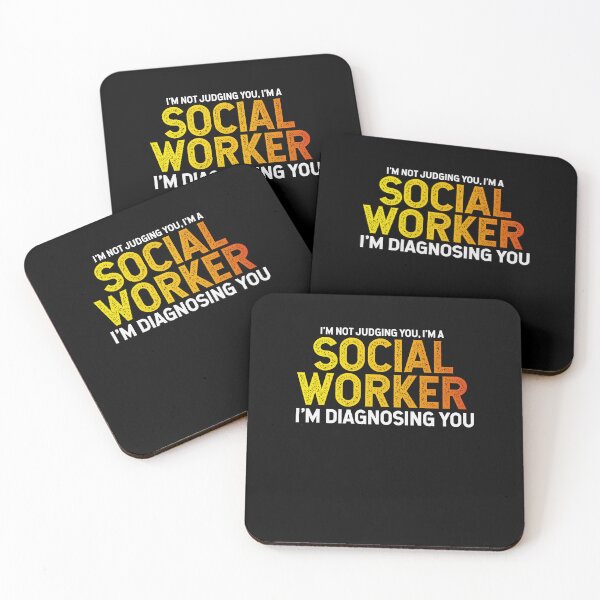 Item preview, I'm Not Judging You I'm Social Worker I'm Diagnosing You designed and sold by TeesYouWant.