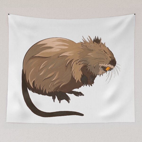 Item preview, Nutria soñadora designed and sold by thebrokenbird.