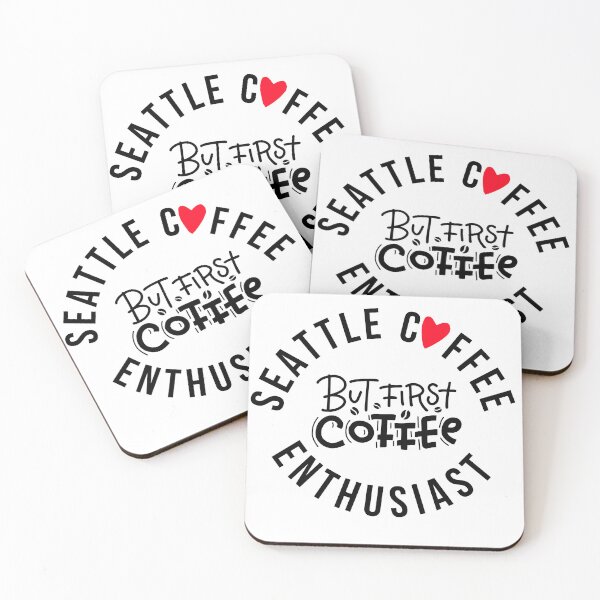 Item preview, Seattle Coffee Enthusiast But First Coffee designed and sold by Mompreneur and Daughter.