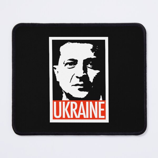 Item preview, Copy of Volodymyr Zelenskyy - Ukraine (on black) designed and sold by Thelittlelord.