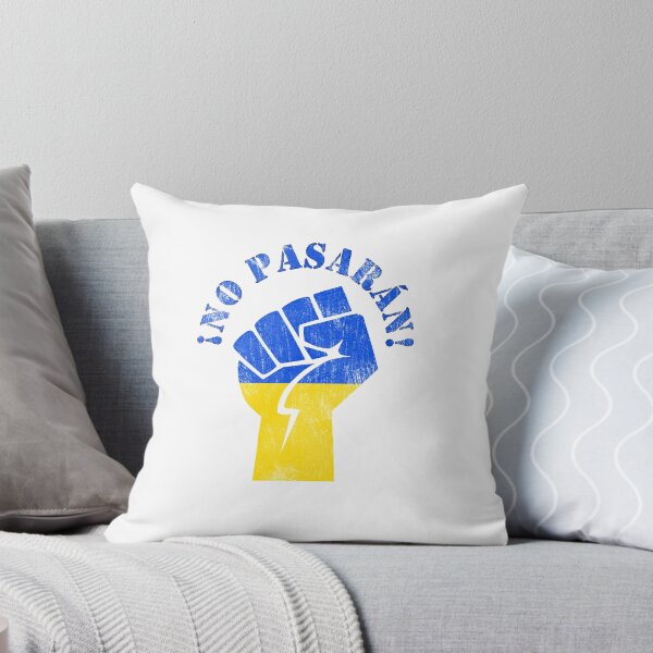 Item preview, No pasaran! Defiant raised fist against Ukranian war.. Distressed/Vintage look designed and sold by SpringPetals.