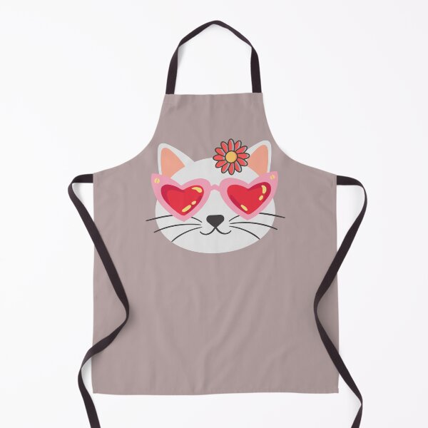 Item preview, Cute kitty face with glasses, with chip style. Stylish cat for cat lovers. designed and sold by EMIPRINCESS.