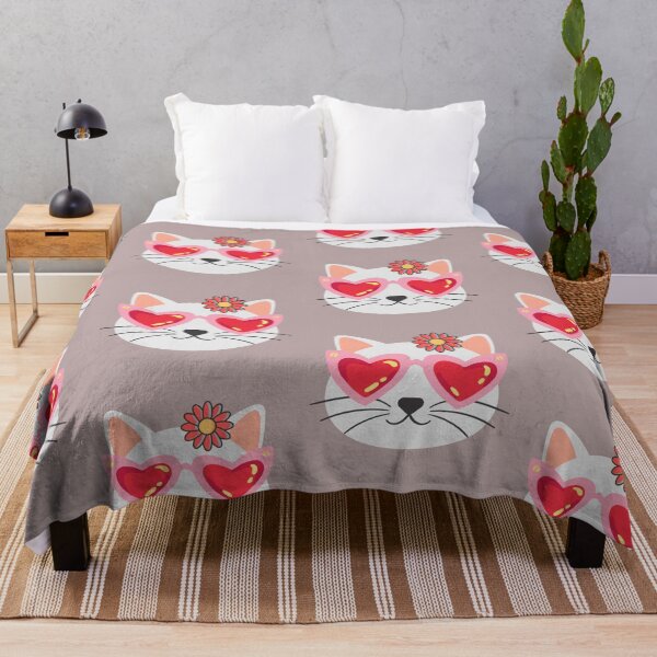 Item preview, Cute kitty face with glasses, with chip style. Stylish cat for cat lovers. designed and sold by EMIPRINCESS.