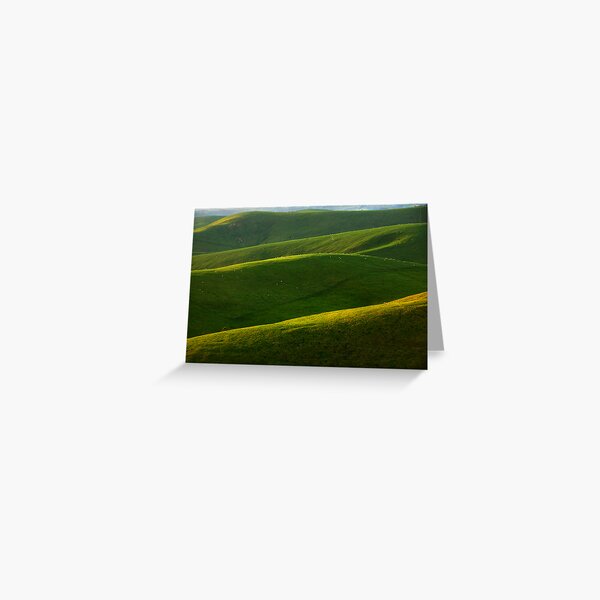 Grazing country Greeting Card