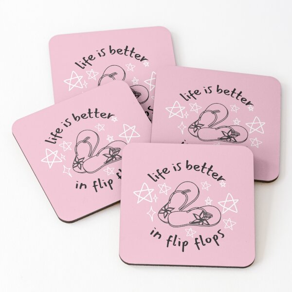 Item preview, Life Is Better In Flip Flops designed and sold by BronikowskiART.
