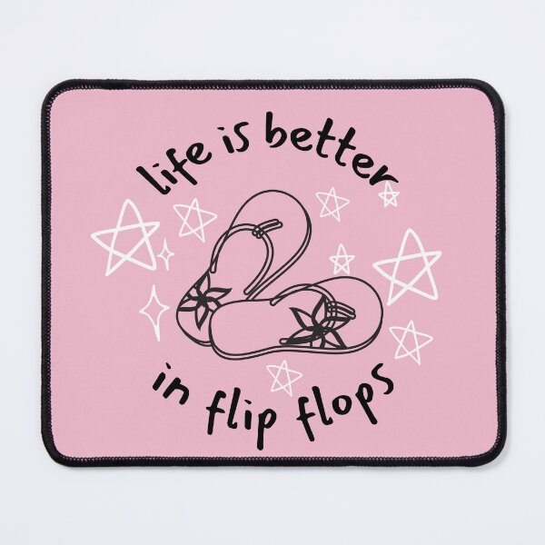 Item preview, Life Is Better In Flip Flops designed and sold by BronikowskiART.
