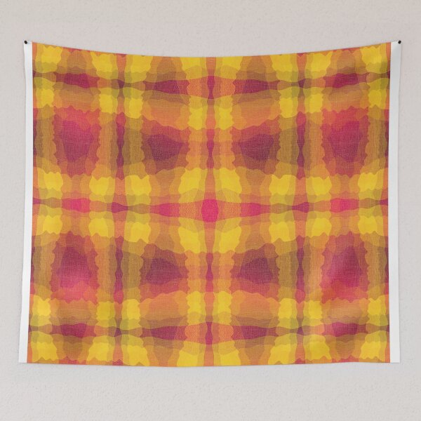 Item preview, Rippled Ombré Check designed and sold by StudioBoomBoom.