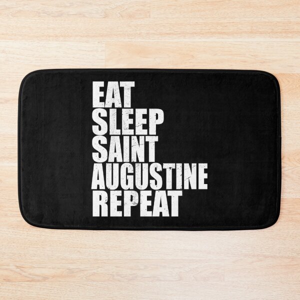 Item preview, Eat Sleep St. Augustine Saint Augustine Florida Repeat Vacation Travel Shirt Vintage Style Dis designed and sold by lewisnash6.
