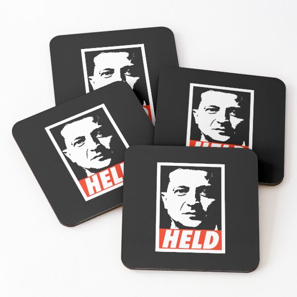Item preview, Volodymyr Zelenskyy - Held - Hero in German (on black) designed and sold by Thelittlelord.