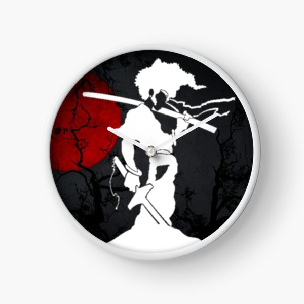 Afro black samurai 2022 best Clock