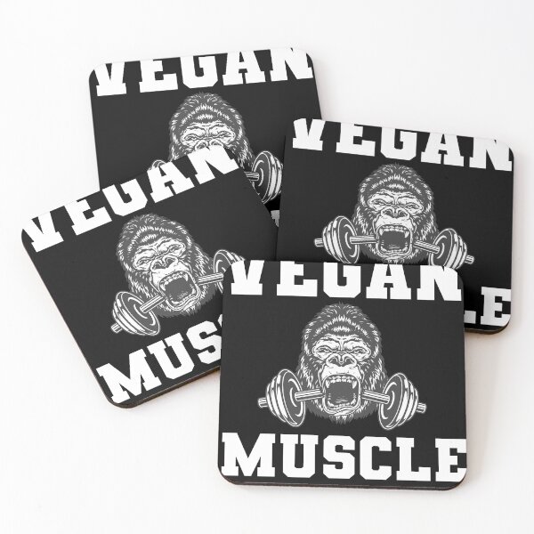 Item preview, Vegan Muscle T-Shirt Funny Vegan saying vegetarian Tee shirt designed and sold by azzeddine  ⭐⭐⭐⭐⭐.